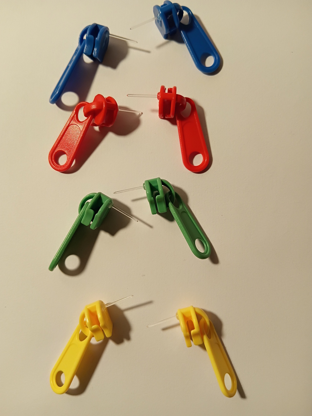 zipper ear ring all